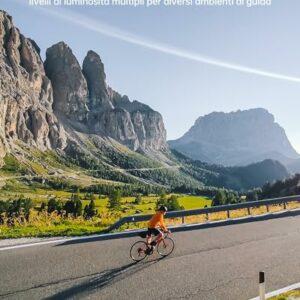 RAVEMEN FR300 Luce Diurna per Bici 300 Lumen Fanalini Anteriori per Bicicletta Compatibile con Garmin/Wahoo Ciclocomputer, 6 - immagine 3