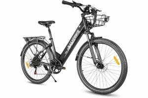 SAMEBIKE Nuovi modelli Bici Elettrica per Uomo Donna, 26"x2.1" Pneumatico Grasso 36V 15Ah Bicicletta Elettrica Cambio a 7 Vel