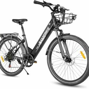 SAMEBIKE Nuovi modelli Bici Elettrica per Uomo Donna, 26"x2.1" Pneumatico Grasso 36V 15Ah Bicicletta Elettrica Cambio a 7 Vel