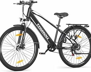 Touroll Bicicletta Elettrica, J1/J1 ST,Autonomia di 100km,Batteria Rimovibile 15.6Ah, bicicletta elettrica uom, Motore 45 NM - immagine 1