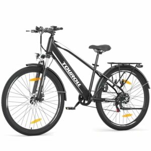 Touroll Bicicletta Elettrica, J1/J1 ST,Autonomia di 100km,Batteria Rimovibile 15.6Ah, bicicletta elettrica uom, Motore 45 NM - immagine 2