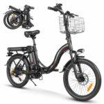 SAMEBIKE-Bike pieghevole, bicicletta elettrica da 20 pollici con batteria rimovibile da 36V/12Ah Freno idraulico, per adul... - immagine 2