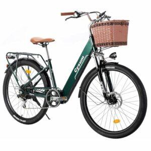 cysum cityrun bici elettrica donna, 26'' pedalata assistita Bicicletta Elettrica, City E-bike per adulti, 250W motore 25k... - immagine 3