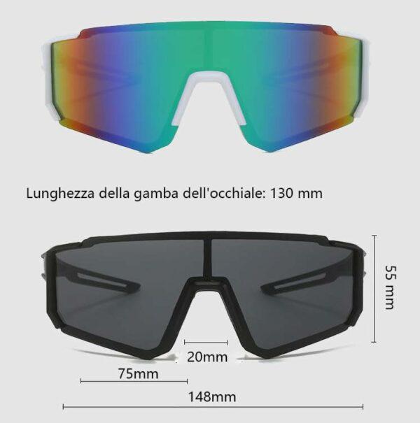 KOMUNJ 2 PCS Occhiali da Ciclismo Polarizzati, Occhiali da Sole Sportivi, Occhiali da Ciclismo Polarizzati da Uomo e Donna, A 2 B0DBCH423R gal 1 69cfbba880aff KOMUNJ 2 PCS Occhiali da Ciclismo Polarizzati, Occhiali da Sole Sportivi, Occhiali da Ciclismo Polarizzati da Uomo e Donna, A