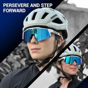 KAPVOE Polarizzati Occhiali Da Ciclismo Con 1 Lenti o 4 lenti Intercambiabili TR90 Sport Occhiali Da Sole Uomini Donne K9023 7 KAPVOE Polarizzati Occhiali Da Ciclismo Con 1 Lenti o 4 lenti Intercambiabili TR90 Sport Occhiali Da Sole Uomini Donne K9023 - immagine 3