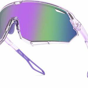 SINSPORT eyewear Occhiali sportivi Occhiali da sole Occhiali da ciclismo da uomo Donne con protezione UV400 per la guida in a