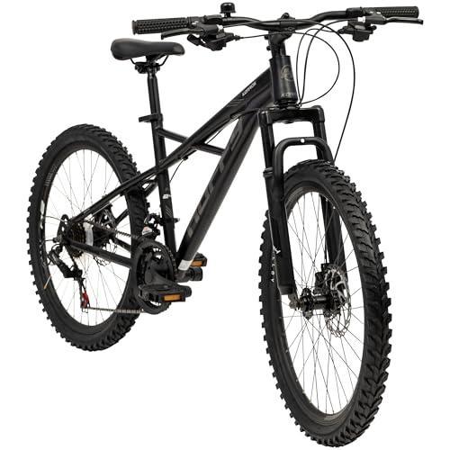 B0DF5QGV4F gal 1 69cfbe0824462 Huffy Korros Mountain Bike 24", Nero