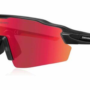 Queshark Occhiali Ciclismo Uomo e Donna, Occhiali Veloci Polarizzati, Con 1 Lenti o 4 lenti Intercambiabili, TR90 Montatura,