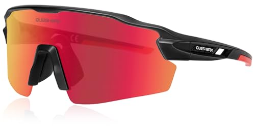 Queshark Occhiali Ciclismo Uomo e Donna, Occhiali Veloci Polarizzati, Con 1 Lenti o 4 lenti Intercambiabili, TR90 Montatura, 1 B0DFSKGRMQ gal 0 69cfbadcbdd80 Queshark Occhiali Ciclismo Uomo e Donna, Occhiali Veloci Polarizzati, Con 1 Lenti o 4 lenti Intercambiabili, TR90 Montatura,