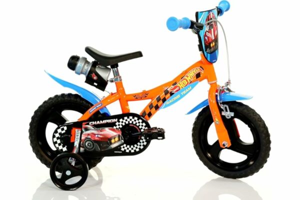 B0DFWJZPVX 69cfa3fd1cc3d Dino Bikes bicicletta da bambino HOT WHEELS 12"