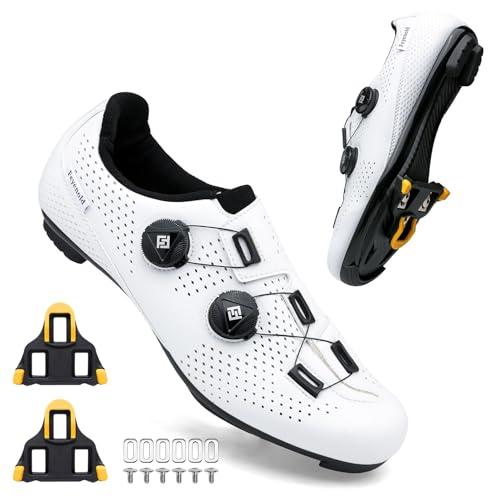 B0DJ38RG5T gal 0 69cf8e185b95e Feyenold Scarpe da Ciclismo da Uomo, da Donna, compatibili con Pedale SPD-SL e Installazione Compatibile SPD/Look KEO Cleats