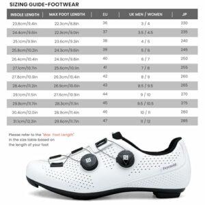 Feyenold Scarpe da Ciclismo da Uomo, da Donna, compatibili con Pedale SPD-SL e Installazione Compatibile SPD/Look KEO Cleats - immagine 3