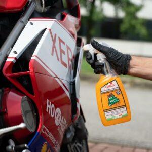 Bike Clean & Shine Mafra Detergente Lavaggio Waterless Senza Acqua per Moto, Scooter, Bici e Monopattini, Lavaggio a Secco, P - immagine 3