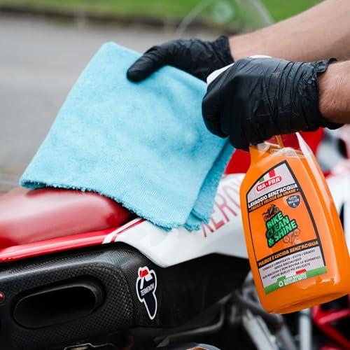 B0DK1QMKBZ gal 3 69cfb95173d8d Bike Clean & Shine Mafra Detergente Lavaggio Waterless Senza Acqua per Moto, Scooter, Bici e Monopattini, Lavaggio a Secco, P