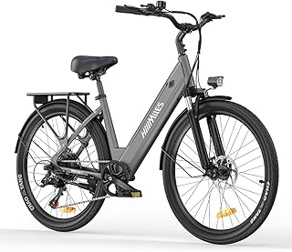 B0DL61WP4J 69cf80ca458fa HillMiles Bici Elettrica Per Adulti Da 26", 7 Velocità Bicicletta Elettrica da 36V 13Ah Batteria Rimovibile, 25km/h & Auto...
