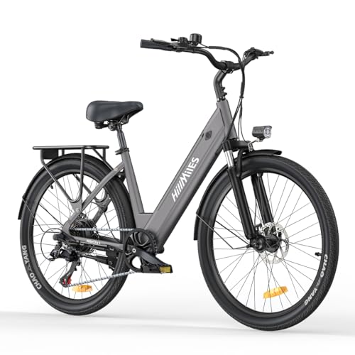 B0DL61WP4J gal 0 69cf80caa3453 HillMiles Bici Elettrica Per Adulti Da 26", 7 Velocità Bicicletta Elettrica da 36V 13Ah Batteria Rimovibile, 25km/h & Auto...