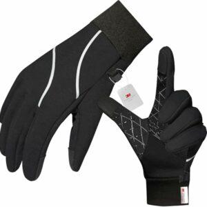 Origem Guanti Invernali Uomo Donna, 3M Thinsulate Touch Screen Guanti Termici, Impermeabili Guanti Moto Bici, Riscaldati Anti