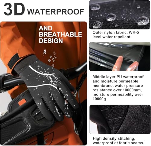 Origem Guanti Invernali Uomo Donna, 3M Thinsulate Touch Screen Guanti Termici, Impermeabili Guanti Moto Bici, Riscaldati Anti 3 B0DLKKY6CR gal 2 69cf8c046955b Origem Guanti Invernali Uomo Donna, 3M Thinsulate Touch Screen Guanti Termici, Impermeabili Guanti Moto Bici, Riscaldati Anti