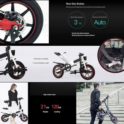 HBFTXRIDE Bicicletta Elettrica Pieghevole, 14" Bici Elettrica Adulto Max Velocità 25km/h, 36V 10.4AH Batteria al Litio, Fi... 3 B0DNZ8MMY2 gal 2 69d0bc9461075 HBFTXRIDE Bicicletta Elettrica Pieghevole, 14" Bici Elettrica Adulto Max Velocità 25km/h, 36V 10.4AH Batteria al Litio, Fi...