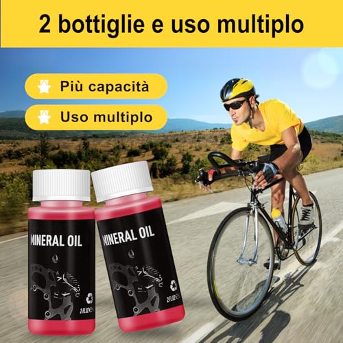 cycletour Kit Spurgo Freni per Shimano, TEKTRO, TRP Freni Idraulici. Include Liquido Freni Minerale per Freni e Istruzioni pe 2 B0DSZBD66C gal 1 69cfb7009d7c6 cycletour Kit Spurgo Freni per Shimano, TEKTRO, TRP Freni Idraulici. Include Liquido Freni Minerale per Freni e Istruzioni pe