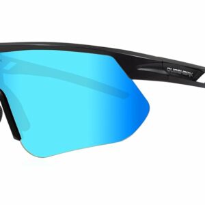 Queshark Occhiali Ciclismo, Occhiali Running Uomo Donna, Occhiali Veloci, TR90 Telaio & Protezione UV400, Occhiali da Sole Sp