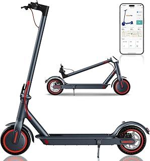 B0F1TJ78YQ 69d4b039154ad QnQ Monopattino elettrico, Monopattino elettrico da 8,5", Autonomia 25-30 km, Pneumatici a Nido d'ape Antipuntura, Control...