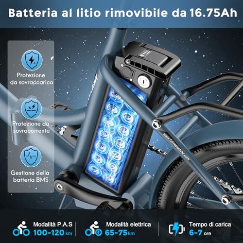 Fafrees Bici Elettrica Pieghevole F20 Light Bicicletta Elettrica Batteria Rimovibile 36V16.75Ah 250W, Autonomia 130KM, 7 V... 3 B0F542SP21 gal 2 69d0bd24ba8cb Fafrees Bici Elettrica Pieghevole F20 Light Bicicletta Elettrica Batteria Rimovibile 36V16.75Ah 250W, Autonomia 130KM, 7 V...