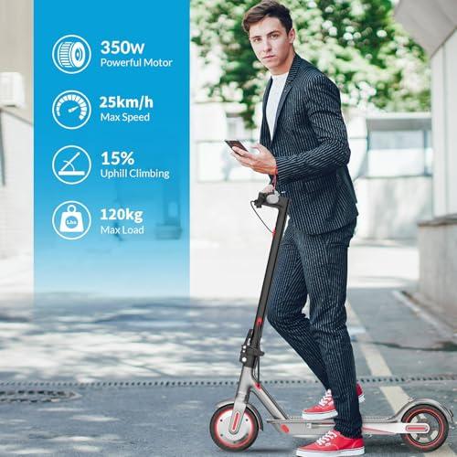 B0F6CJYXY5 gal 3 69d4b00082e54 Monopattino Elettrico Adulto, Pneumatici da 8,5"/10'', Velocità Fino a 25 Km/h, 25/35/38/48Km di Autonomia, Carico massimo...