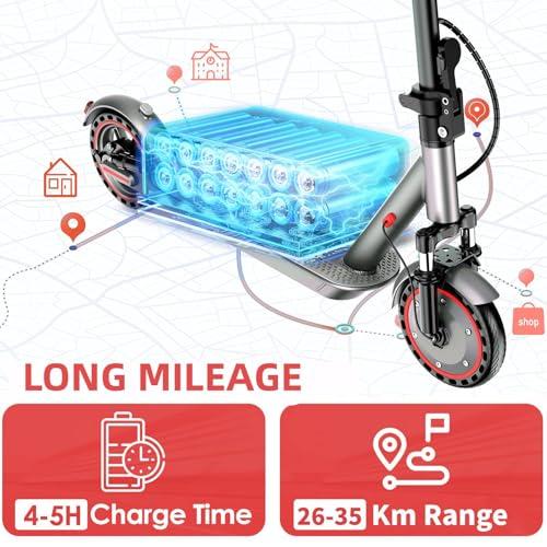 B0F6CP5P55 gal 3 69d4afb2c17b2 Monopattino Elettrico Adulto, Pneumatici da 8,5"/10'', Velocità Fino a 25 Km/h, 25/35/38/48Km di Autonomia, Carico massimo...