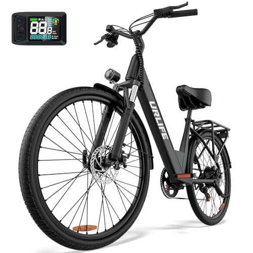 B0F6XTT5P2 gal 0 69cfc9483d23a URLIFE Bici Elettrica Per Adulti Da 26", Bicicletta Elettrica con display LCD, 7 Velocità Batteria Rimovibile Autonomia, E-bi