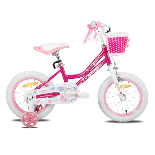 B0F7LBN9M9 gal 0 69cfa24a8f9f6 JOYSTAR Bicicletta per bambini 12/14/16/18/20 pollici per bambine dai 2 ai 13 anni, bicicletta da 12/14/16/18/20 pollici con