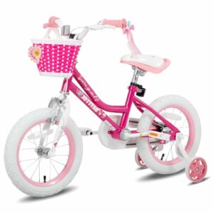 JOYSTAR Bicicletta per bambini 12/14/16/18/20 pollici per bambine dai 2 ai 13 anni, bicicletta da 12/14/16/18/20 pollici con - immagine 4