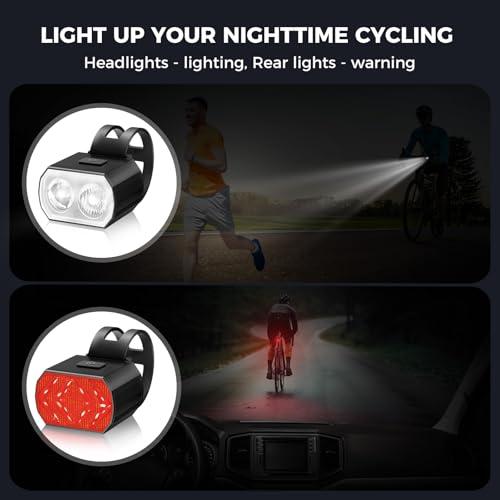 Blendura Luci Bicicletta LED, Luci Bici Anteriore Posteriori USB Ricaricabili Luci per Bicicletta Luce MTB Adatto per Varie B 2 B0FCM969TM gal 1 69cfa61bc6a64 Blendura Luci Bicicletta LED, Luci Bici Anteriore Posteriori USB Ricaricabili Luci per Bicicletta Luce MTB Adatto per Varie B