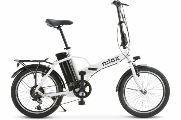 B0FCM9TGG1 69cfc9d9c48e2 Nilox, Ebike, Bici Elettrica Pieghevole, Fino a 40 km di Autonomia, Fino a 25 Km/h, Motore da 36 V/250 W e Batteria 36 V, Gom