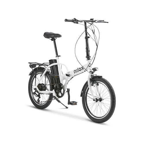 B0FCM9TGG1 gal 2 69cfc9e211d66 Nilox, Ebike, Bici Elettrica Pieghevole, Fino a 40 km di Autonomia, Fino a 25 Km/h, Motore da 36 V/250 W e Batteria 36 V, Gom
