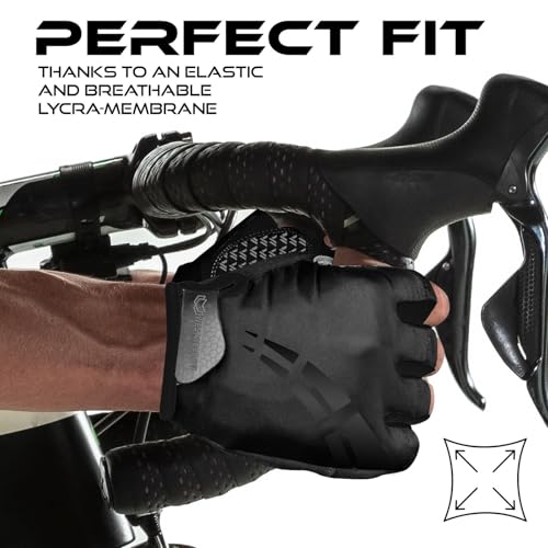 B0FDLCJWZL gal 2 69cf8c1e8c7e6 WESTWOOD FOX Guanti da ciclismo per uomo e donna, guanti unisex con imbottitura in gel antiscivolo, traspiranti, con palmo pe