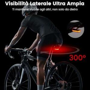 RAVEMEN CL01 Luci Posteriori per Bici, 30 Lumen Grandangolare a 300° per bicicletta su Strada o Guida in Città, Impermeabile 7 RAVEMEN CL01 Luci Posteriori per Bici, 30 Lumen Grandangolare a 300° per bicicletta su Strada o Guida in Città, Impermeabile - immagine 3