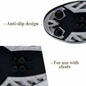 Surwin Scarpe Ciclismo MTB SPD, Scarpe Mountain Bike Traspiranti per Uomo Donna EU 36-47 Fibbia Girevole Sneakers Compatibili - immagine 3