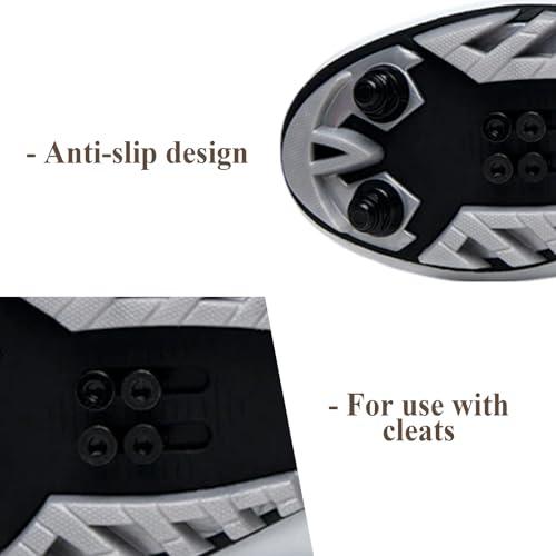 B0FHW8LGKS gal 1 69cf8feeaf41b Surwin Scarpe Ciclismo MTB SPD, Scarpe Mountain Bike Traspiranti per Uomo Donna EU 36-47 Fibbia Girevole Sneakers Compatibili