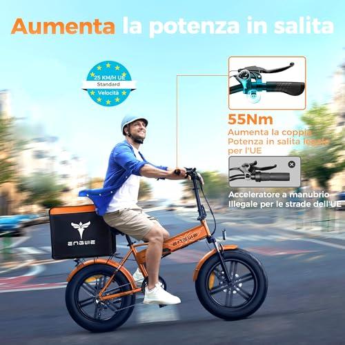 B0FJKTFCCT gal 3 69cfc8a952008 ENGWE Bici Elettrica Pieghevole, Bicicletta Elettrica da 48V 13Ah Batteria Rimovibile, Autonomia di 50-120 km E-bike，20"×4.0"