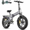 ENGWE Bici Elettrica Pieghevole, Bicicletta Elettrica da 48V 13Ah Batteria Rimovibile, Autonomia di 50-120 km E-bike,20"×4.0" Fat Tire 7 Velocità ebike da per Ogni Terreno 1 ENGWE Bici Elettrica Pieghevole, Bicicletta Elettrica da 48V 13Ah Batteria Rimovibile, Autonomia di 50-120 km E-bike,20"×4.0" Fat Tire 7 Velocità ebike da per Ogni Terreno - immagine 1