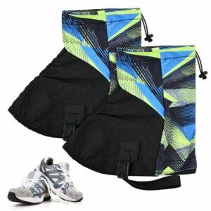 Luxvara Ghette Basse Protettive per Trail Running, Trekking, Alpinismo, Jogging - Ghette Basse Luminose e alla Caviglia, Univ - immagine 2