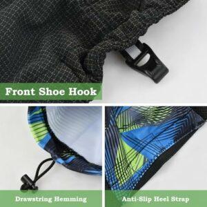 Luxvara Ghette Basse Protettive per Trail Running, Trekking, Alpinismo, Jogging - Ghette Basse Luminose e alla Caviglia, Univ - immagine 5