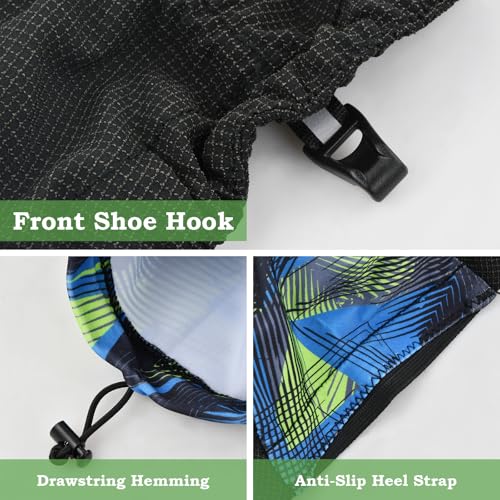 B0FKT65SF5 gal 3 69cf901c2b007 Luxvara Ghette Basse Protettive per Trail Running, Trekking, Alpinismo, Jogging - Ghette Basse Luminose e alla Caviglia, Univ