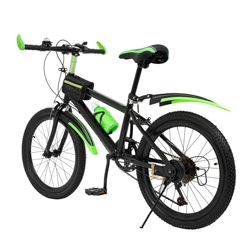 B0FLQ1TN2X gal 0 69cfc2114119b KigerNee Mountain bike da 20 pollici con cambio a 7 marce, capacità di carico 85 kg, regolabile per mountain bike, catena di