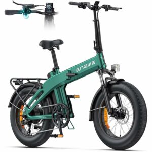 ENGWE Bicicletta Elettrica Pieghevole, Batteria Da 48 V 13,5Ah Con Autonomia Fino A 120km, Sensore Di Coppia Con Freni Idraul