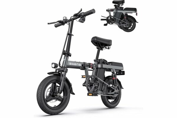 B0FMK4QRGN 69cfc9b33791a ENGWE Bicicletta elettrica Mini Adulti e Adolescenti - Ebike da città 14" con pneumatico grasso, motore da 250W, batteria da