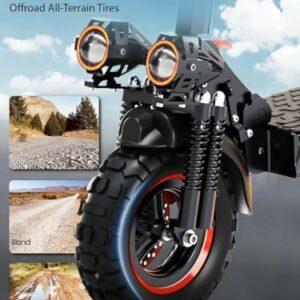 MIWEN Monopattino Elettrico Adulto Scooter - 48V 18Ah 45-55KM di Autonomia monopattino elettrico adulti 11/10.5 Pollici mo... 7 MIWEN Monopattino Elettrico Adulto Scooter - 48V 18Ah 45-55KM di Autonomia monopattino elettrico adulti 11/10.5 Pollici mo... - immagine 3