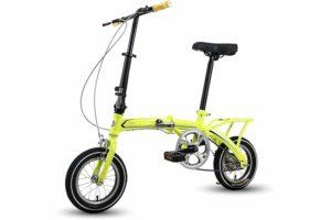 Kcolic Bici Pieghevole 12 Pollici, Bici Città Compatta, Per Studenti Adulti, Mini Bici Pieghevole Leggera Per Bici Lavoro E,1