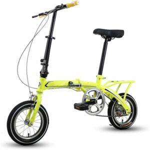Kcolic Bici Pieghevole 12 Pollici, Bici Città Compatta, Per Studenti Adulti, Mini Bici Pieghevole Leggera Per Bici Lavoro E,1